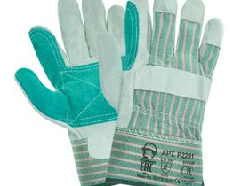 Перчатки кожаные комбинированные усиленные ДОКЕР