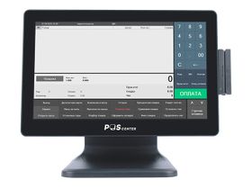 POS-терминал сенсорный POScenter Atlas Pro (15", PCAP, N97, RAM 8Gb, SSD 128Gb, MSR, V1 стенд) без ОС