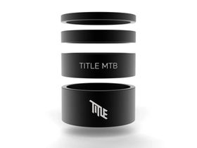 Набор проставочных колец на вилку TITLE (чёрный)