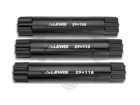 Вал (ось) для шатунов Lewis ALU MTB (113 мм)