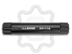 Вал (ось) для шатунов Lewis ALU MTB (118 мм)