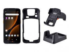 Терминал сбора данных MovFast S55 ( Android 13, MТК MT8768, 8 ядер 4x2GHz+4x1.5GHz CPU, 4GB RAM/64GB ROM), комплект с защитным чехолом, крейдлом, пист