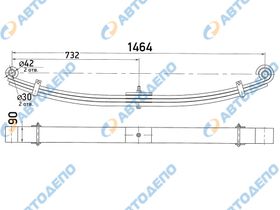 Рессора HINO PROFIA  HN10F-3P