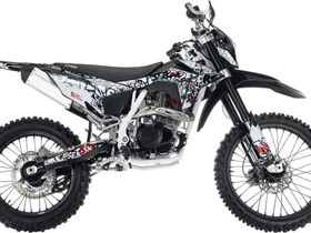 Мотоцикл кроссовый эндуро BSE Z10L Graffiti White (172 FMM) 21/18