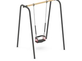 Качели уличные со спинкой