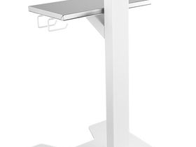 АТОЛ КСО 3210/3212. Напольная стойка со столешницей, белая