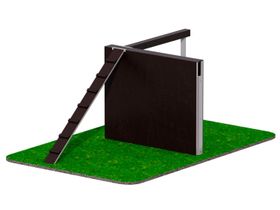 Забор с наклонной доской JAGUAR-SPORT GTAR104.2