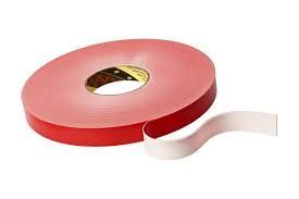 3М Двусторонняя лента 6мм х 33м 0,8мм Серая