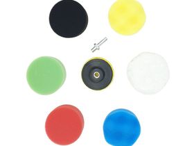 Оправка для полировки жесткая 75мм с пятью полировальниками