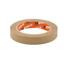 REMIX Малярная лента 18ммх40м t 80гр КОРИЧНЕВАЯ