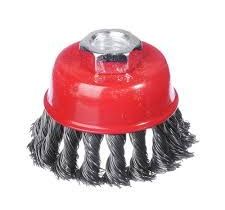 Корщетка на УШМ чашка стальная 65мм М14