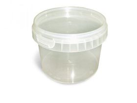 Банка пластиковая 155мл с крышкой