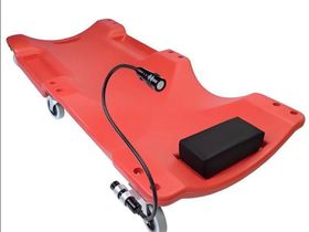 Лежак подкатной с фонариком Китай