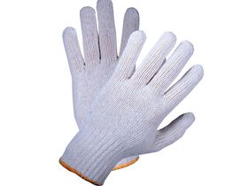 Перчатки Х/Б рабочие белые 4 нити класс 10 L