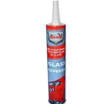 GLASS FAST Герметик стекольный черный полиуретан 1\20 шт. 310гр