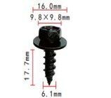 Крепеж металлический Т-5004, 25 шт