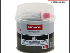 NOVOL Шпатлевка с алюминиевой пылью ALU серая 0,75 кг