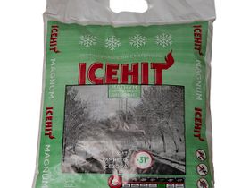 Противогололедный, антигололедный реагент АйсХит до -30°C, мешок 8 кг
