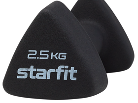 Гантель неопреновая DB-205 2,5 кг, черный