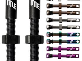 Ниппель для бескамерных колес Title Valves. 44 мм (Хром)