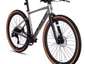 Городской велосипед ALVAS TB500. 700C колеса. Серый (M)