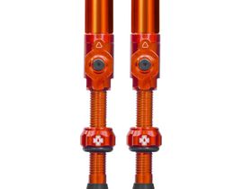 Ниппель для бескамерных колес MUC-OFF BIG BORE HYBRID. 35 мм (охра)