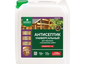 Антисептик для биозащиты древесины на 30 лет, концентрат Prosept UNIVERSAL, 5 л, на 200 м2