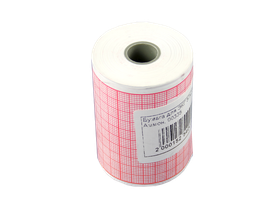 Бумага для ЭКГ (лента диаграммная из термобумаги) 57*23*12 сетка наружу, Россия 4025