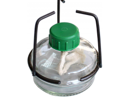 Спиртовка лабораторная СЛ-2, 100 мл (с металлической оправой), Россия 12003103 (12003100)