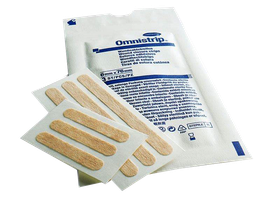 Лейкопластырь (пластырь) Omnistrip 6*76 мм стерильный, на операционные швы, 3 полоски/шт, Германия (Paul Hartmann AG) 5406835