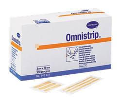 Пластырь Omnistrip 3*76 мм стерильный, на операционные швы, 5 полосок/шт, Германия (Paul Hartmann AG) 5406815(5406814)