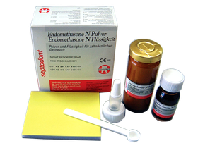 Комплект Endomethasone N для пломбировки каналов, 14 г+10 мл, Франция (Septodont)