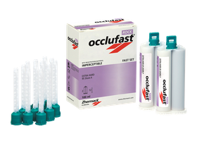 Материал стоматологический слепочный Occlufast Rock (винил-полисилоксан для регистрации окклюзии), 2*50 мл, Италия (Zhermack S.P.A) C200726
