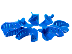 Лоток JNB (ложка) лабораторный перфорированный для размещения слепков №1 верхний, 12 шт/упаковка, Китай (Shanghai Dochem Industries Co., Ltd.) 1А5904