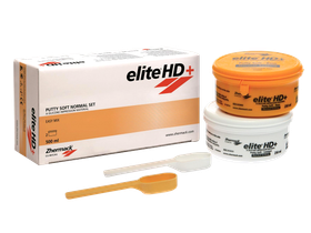 Материал слепочный Elite HD+Putty Soft Normal Set (А-силиконовый), 250+250 мл, Италия (Zhermack S.p.A.) C203000