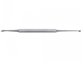 Пушер двухсторонний для педикюра, марки "Metzger", Пакистан РК-139(2)