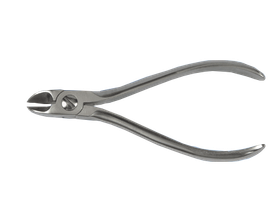 Кусачки ортодонтические для проволоки прямые КОртП/025-06-"ММИЗ, Россия (ОАО "Можайский медико-инструментальный завод")
