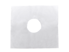 Салфетка 40*40 см для массажного кресла (с отверстием), из нетканого материала SMS  (белая), 50 шт/упаковка, Россия (Акционерное общество "Чистовье") 01-608
