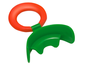 Пластинка вестибулярная с козырьком Muppy (жесткая), зеленая (Oral Screen Muppy bite cap (hard)), small C I, Германия (Dr. Hinz Dental Vertriebsgesellschaft mbH &Co.KG) 931410