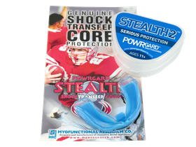 Трейнер (каппа) спортивный на верхнюю челюсть Powrgard Stelth, Австралия (Myofunctional Research Co.) 596040