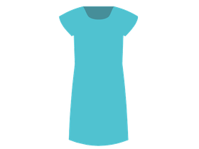 Рубашка для рожениц, стерильная, спанбонд плотность 25 г/м2, размер 52-54, длина 110 см, Россия (Гекса-нетканые материалы)