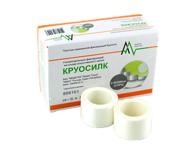 Пластырь Круосилк 2,5*500 см фиксирующий медицинский, 12 рулона/упаковка, Китай (WAYSON Medical Co., Ltd.) 806161