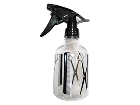 Распылитель 350 мл "Ножницы, Расчески", прозрачный пластик, марка "Profcosmo", Россия HS17239 (96505)