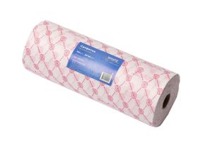 Салфетка одноразовая 30*40 см, марка "White Line" из нетканного материала спанлейс, розовая, 100 шт/рол, Россия (ООО "Белая линия") 10290