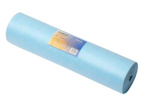 Салфетка одноразовая 40*40 см, марка "White Line" из нетканного материала SMS плотностью 20 г/м2, голубая, 200 шт/рол, Россия (ООО "Белая линия") 10461