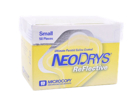 Прокладки абсорбирующие стоматологические "Neo Drys", размер Small, неотражающие, 50 штук/упаковка, цвет желтый, США (MICROCOPY)