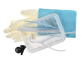 Набор оториноларингологический "ЕваЛор" одноразовый стерильный, тип 1 (зеркало носовое №30,зеркало гортанное,шпатель для языка, воронка ушная №1,№3, пинцет, перчатки, салфетка), Россия (Полимерные изделия)