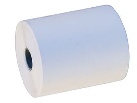 Бумага (лента диаграммная из термобумаги) 57*30*12 мм чистая, термослой наружу, Россия 4024/2