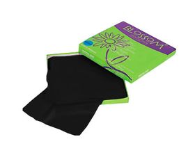 Листы латексные стоматологические для раббердам (коффердам) Blossom 152*152 мм, черные, средней плотности (medium), 36 шт/упаковка, Малайзия (Sanctuary Health Sdn Bhd) BM 1566-RD-BLK-DAM