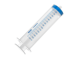 Шприц инъекционный (тип Жане) однократного применения трехдетальный, вместимостью 150 мл (см3) с наконечником типа "Луер" (под иглу Луер-Лок), Россия (ООО "МИМ") 01-0014-11